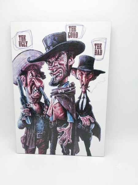 لوحة لفلم The Good, the Bad and the Ugly